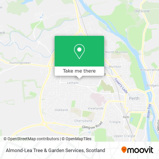 Almond-Lea Tree & Garden Services map