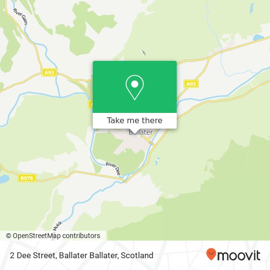 2 Dee Street, Ballater Ballater map