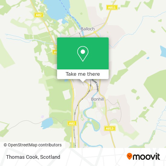 Thomas Cook map