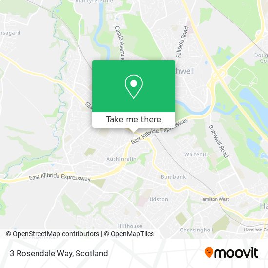 3 Rosendale Way map