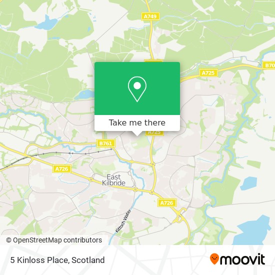 5 Kinloss Place map