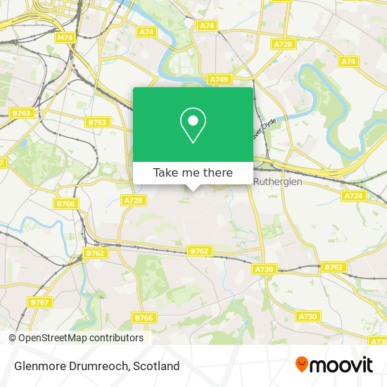 Glenmore Drumreoch map