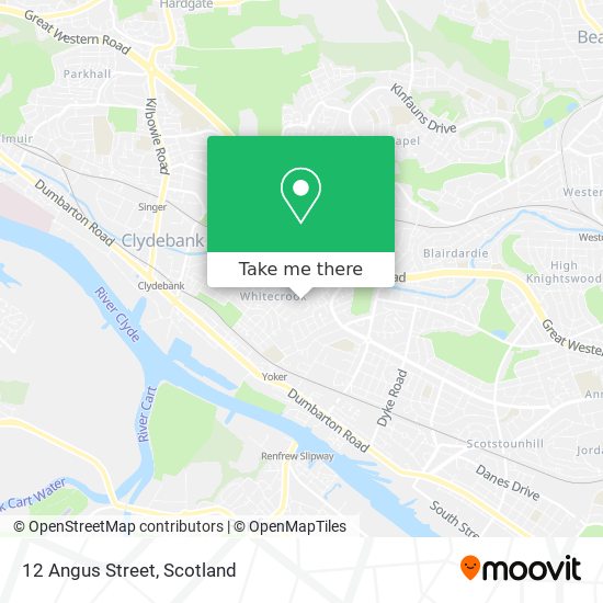 12 Angus Street map