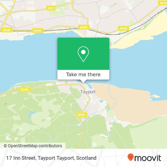 17 Inn Street, Tayport Tayport map