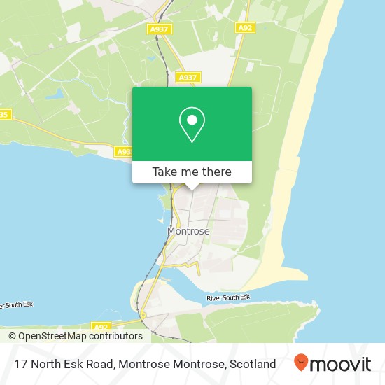 17 North Esk Road, Montrose Montrose map