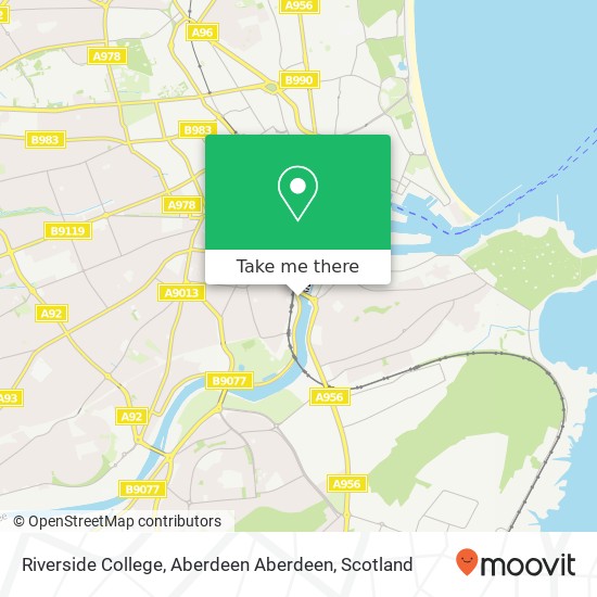 Riverside College, Aberdeen Aberdeen map