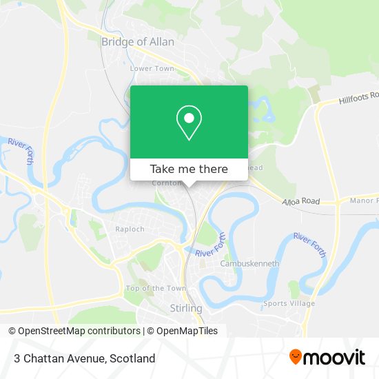 3 Chattan Avenue map