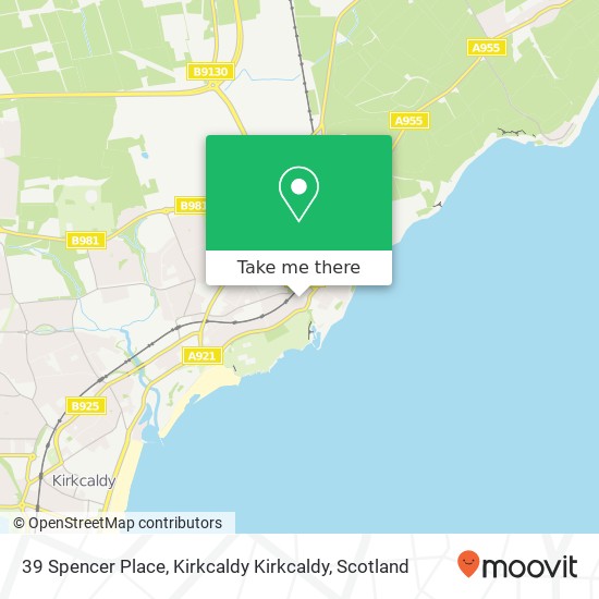 39 Spencer Place, Kirkcaldy Kirkcaldy map