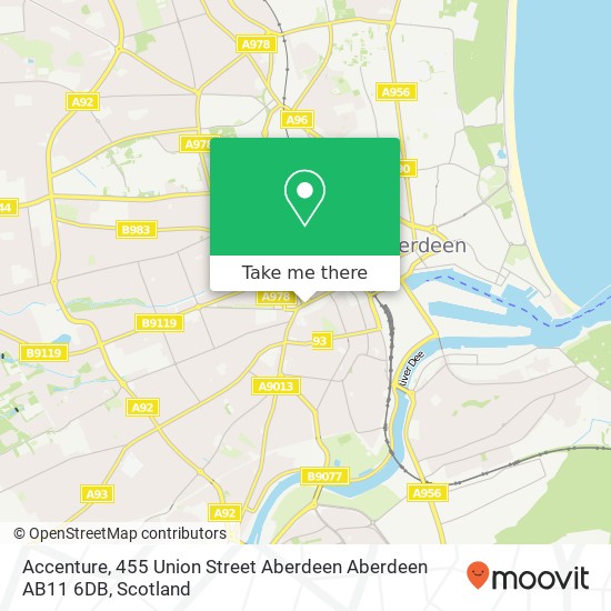 Accenture, 455 Union Street Aberdeen Aberdeen AB11 6DB map