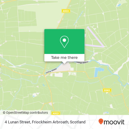 4 Lunan Street, Friockheim Arbroath map