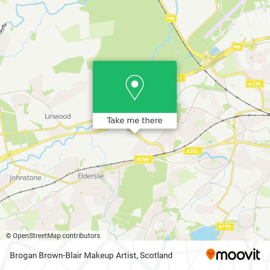 Brogan Brown-Blair Makeup Artist map