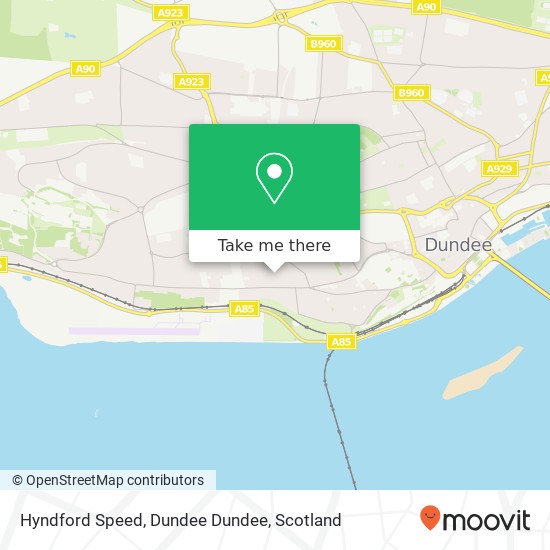 Hyndford Speed, Dundee Dundee map