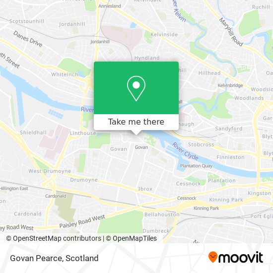 Govan Pearce map