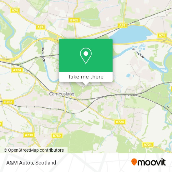 A&M Autos map