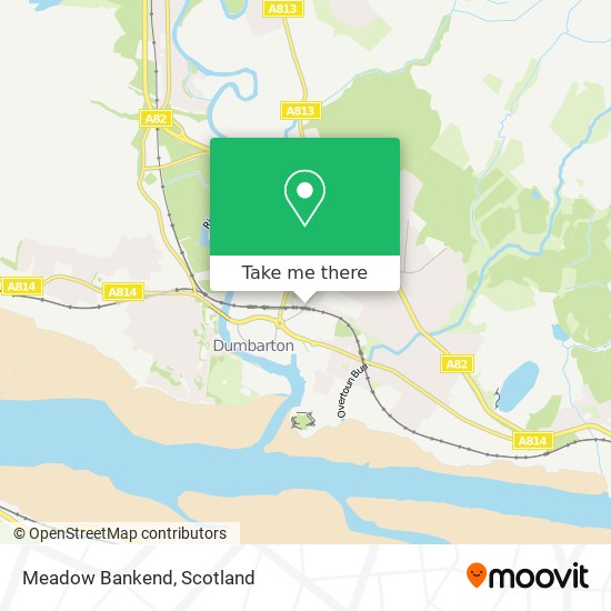 Meadow Bankend map