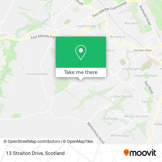 13 Straiton Drive map