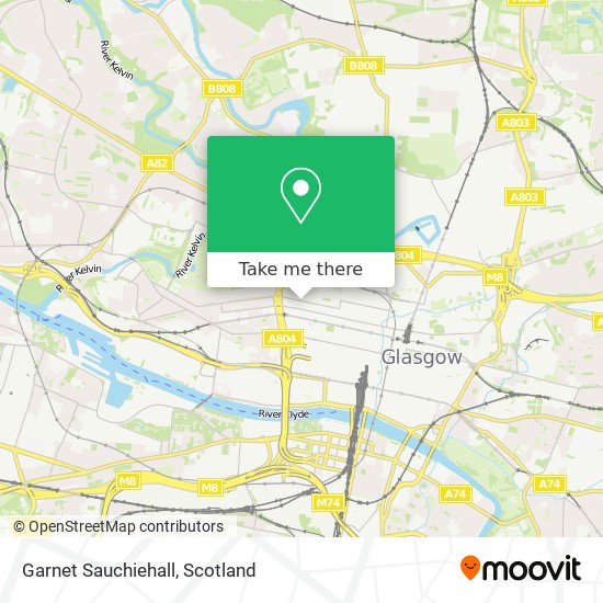 Garnet Sauchiehall map