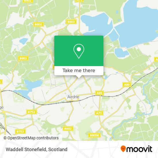 Waddell Stonefield map
