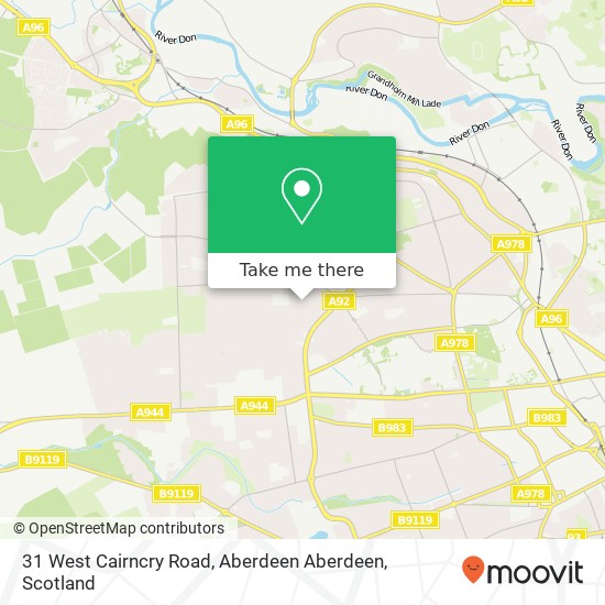 31 West Cairncry Road, Aberdeen Aberdeen map