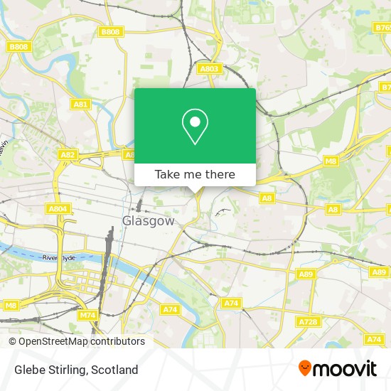 Glebe Stirling map