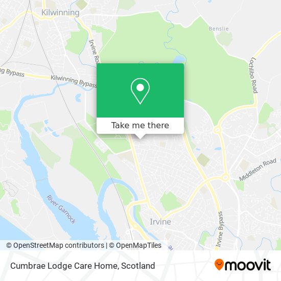 Cumbrae Lodge Care Home map