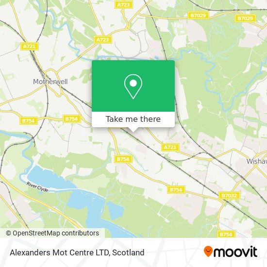 Alexanders Mot Centre LTD map