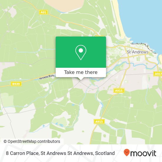 8 Carron Place, St Andrews St Andrews map