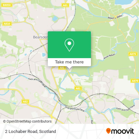 2 Lochaber Road map