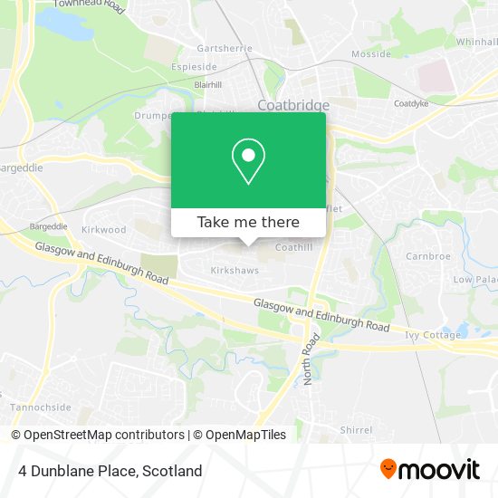 4 Dunblane Place map