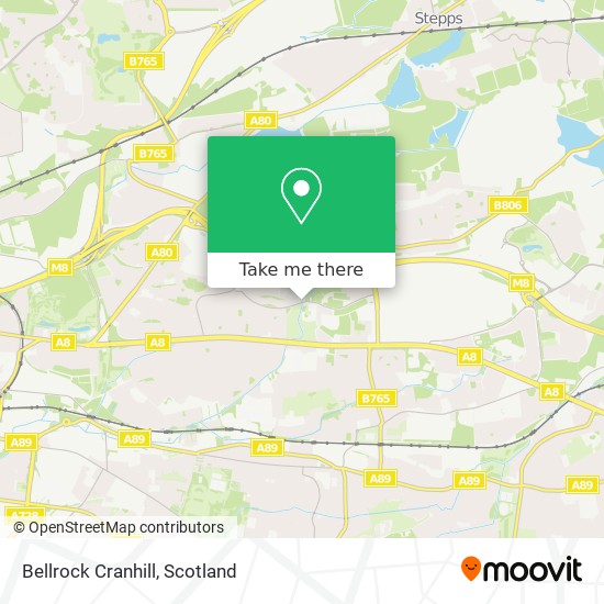 Bellrock Cranhill map