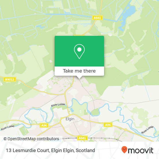 13 Lesmurdie Court, Elgin Elgin map