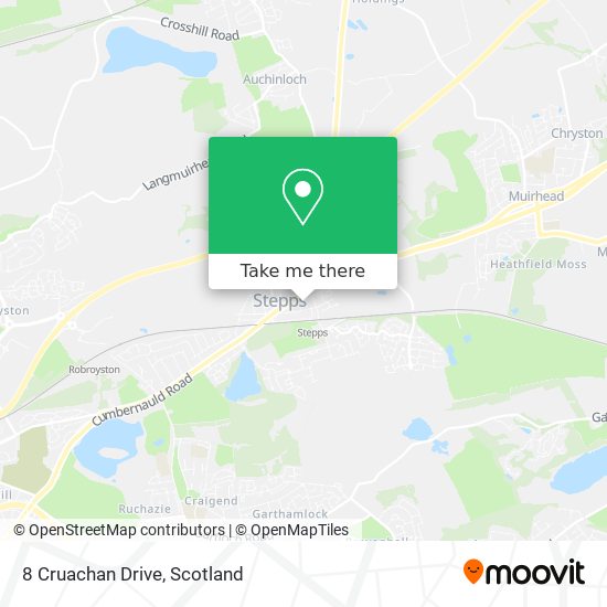 8 Cruachan Drive map