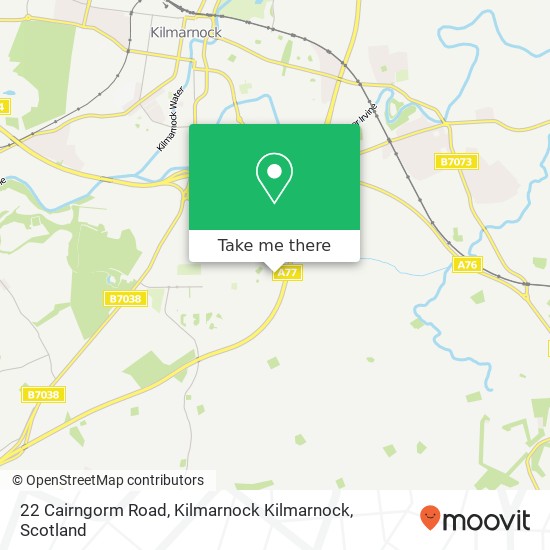 22 Cairngorm Road, Kilmarnock Kilmarnock map