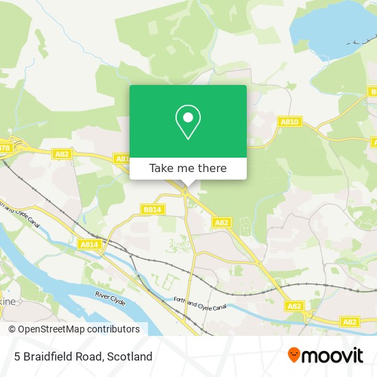 5 Braidfield Road map