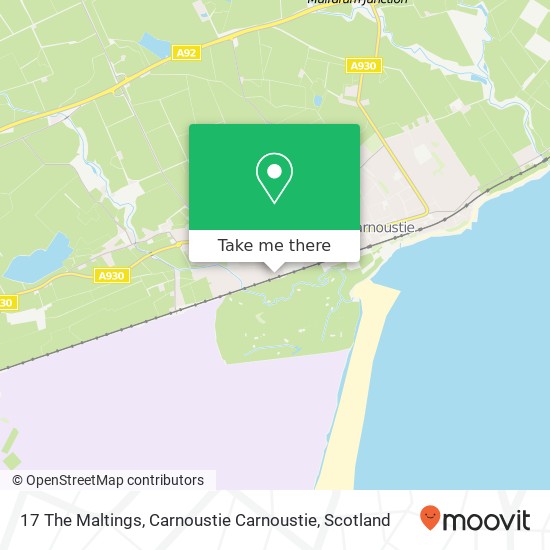 17 The Maltings, Carnoustie Carnoustie map