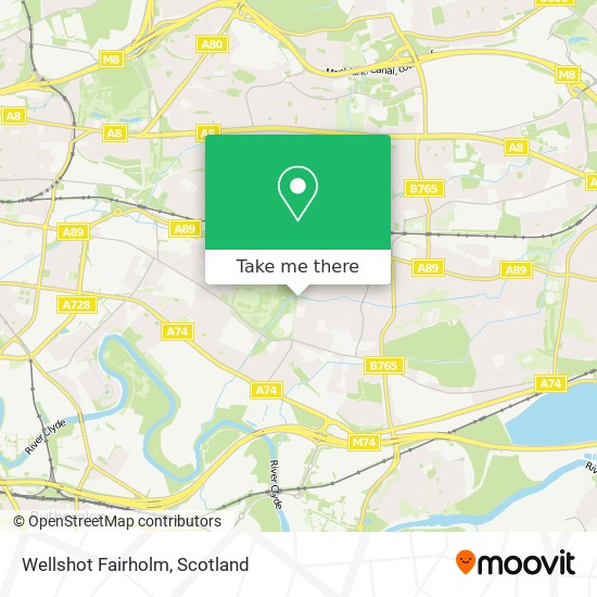 Wellshot Fairholm map