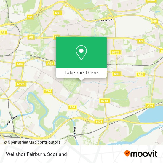 Wellshot Fairburn map
