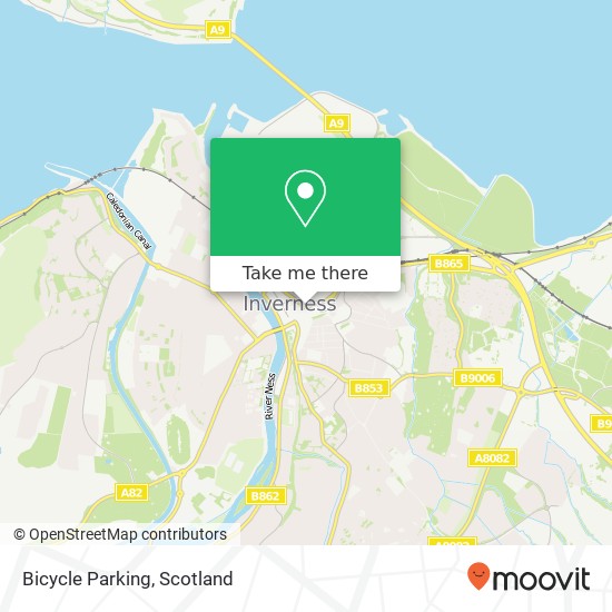 Bicycle Parking map