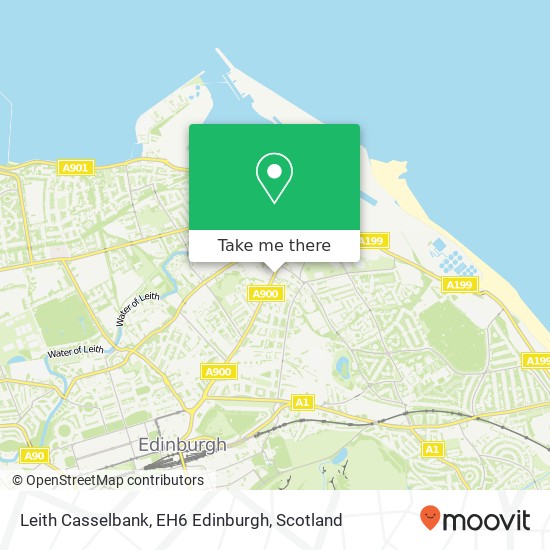 Leith Casselbank, EH6 Edinburgh map