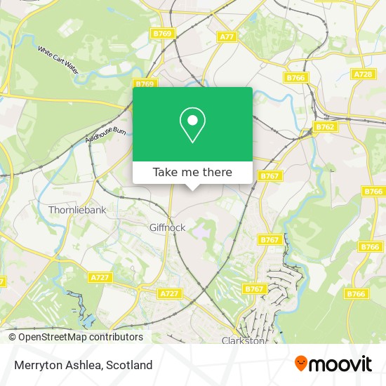 Merryton Ashlea map