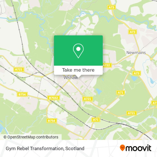 Gym Rebel Transformation map