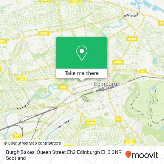 Burgh Bakes, Queen Street Eh2 Edinburgh EH2 3NR map