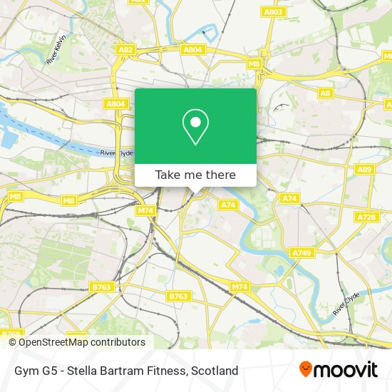 Gym G5 - Stella Bartram Fitness map