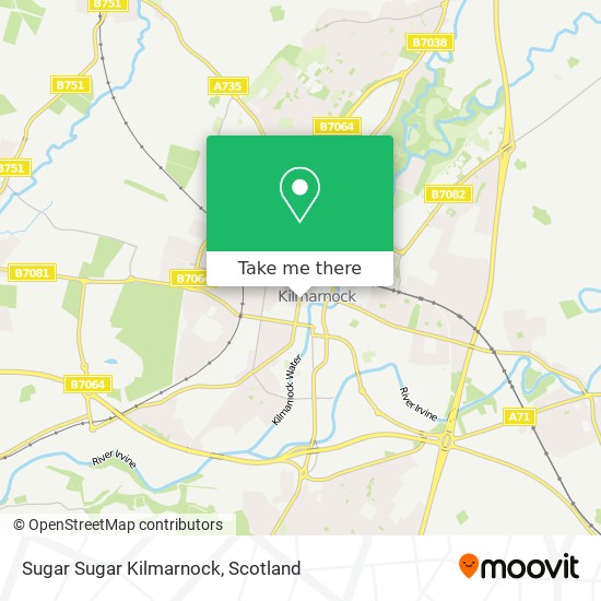 Sugar Sugar Kilmarnock map