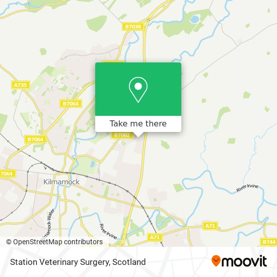 Station Veterinary Surgery map