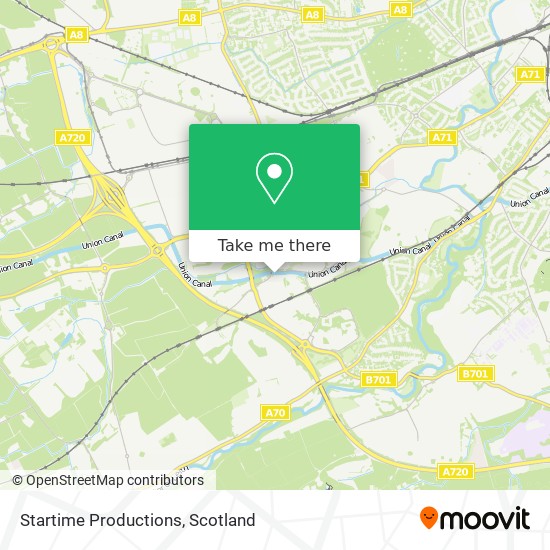 Startime Productions map