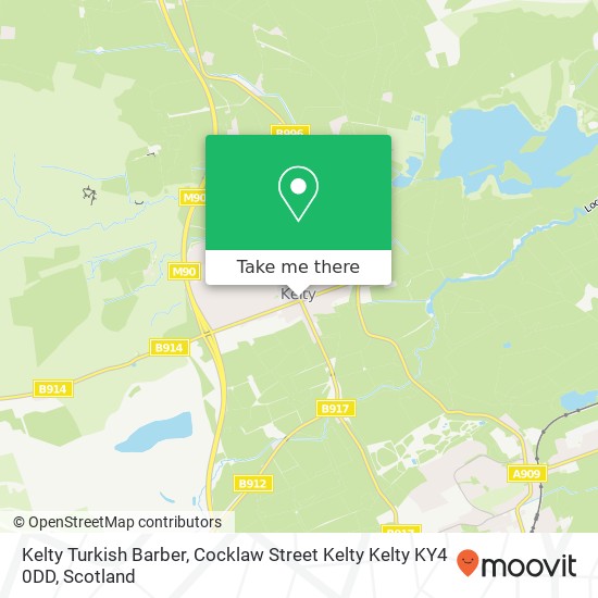 Kelty Turkish Barber, Cocklaw Street Kelty Kelty KY4 0DD map