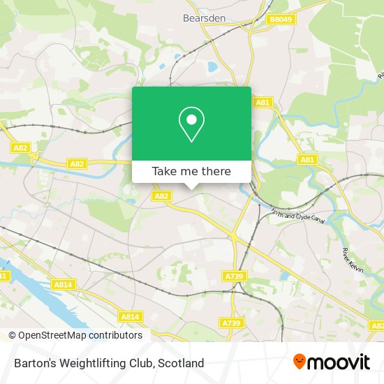 Barton's Weightlifting Club map