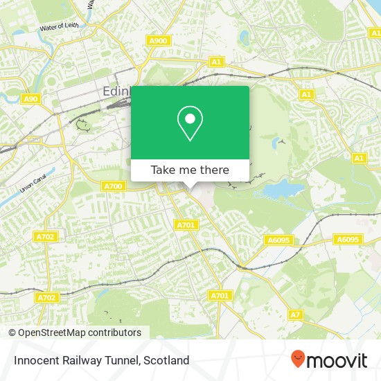 Innocent Railway Tunnel map
