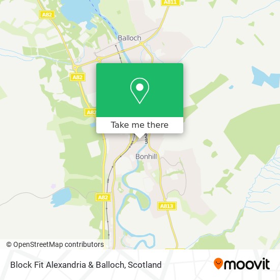 Block Fit Alexandria & Balloch map